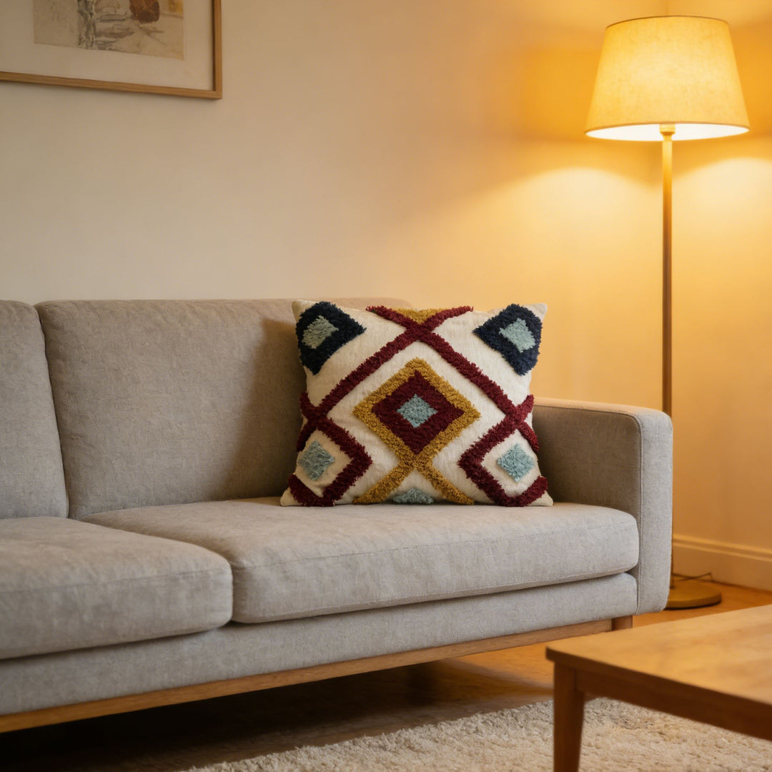 Bohemian Textured Cushion