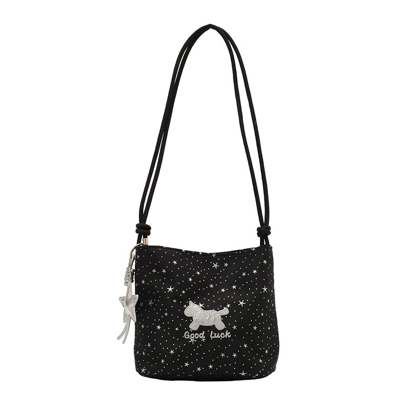 WoCasual Star-Print Crossbody Bag Kalsten