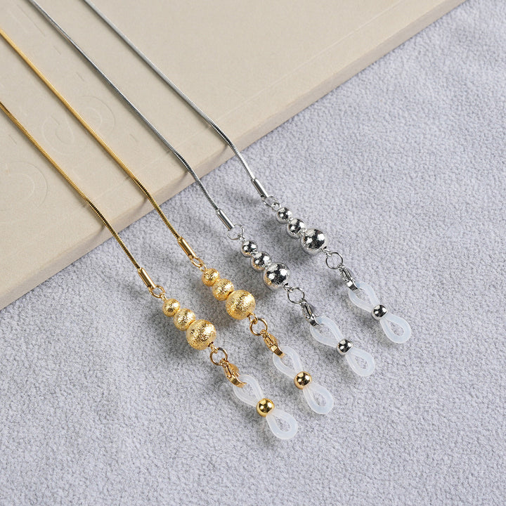 Sleek Metallic Eyewear Chain kalsten