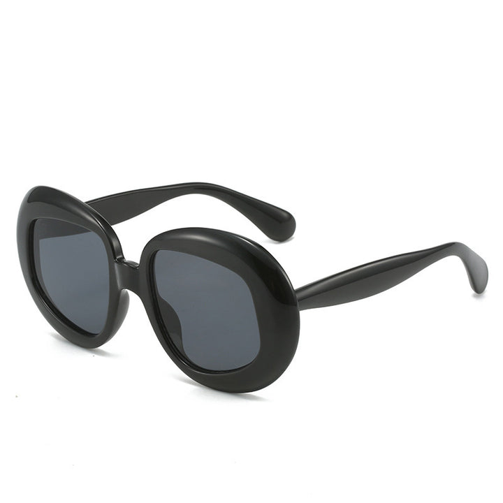 Vintage-Inspired Geometric Frame Sunglasses Kalsten