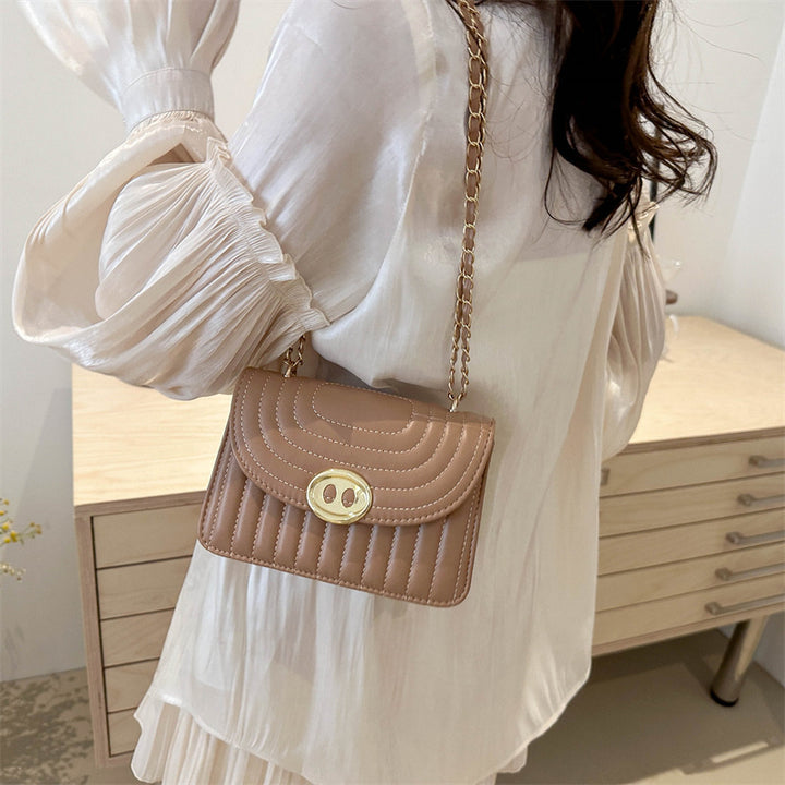 Quilted Chain Link Crossbody Handbag Kalsten