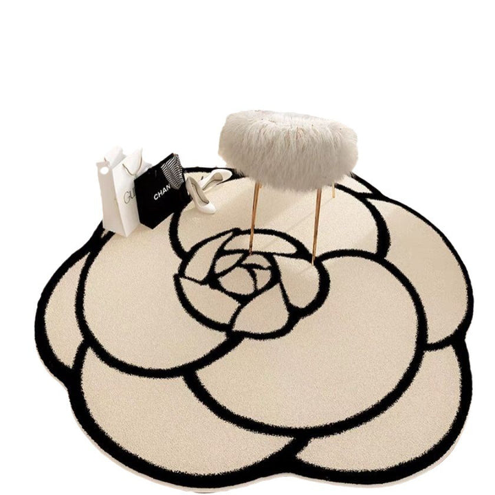 Floral Shaped Area Rug Kalsten