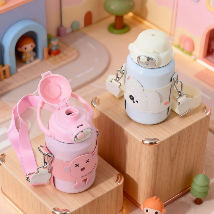 Insulated drinking bottle with cute bunny motif Kalsten