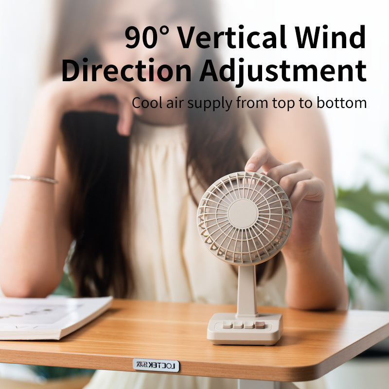Ladies portable table fan with oscillating function Kalsten