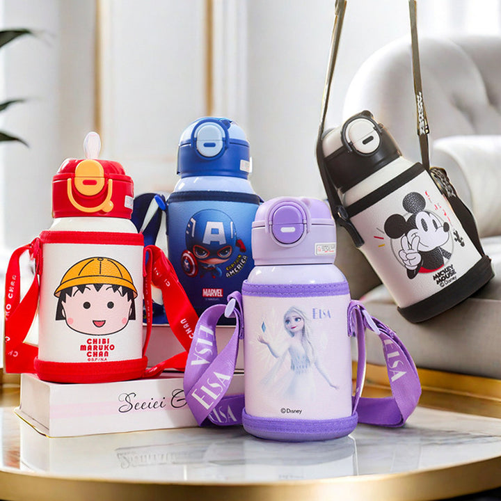 Women's insulated drinking bottle with Mickey Mouse design Kalsten