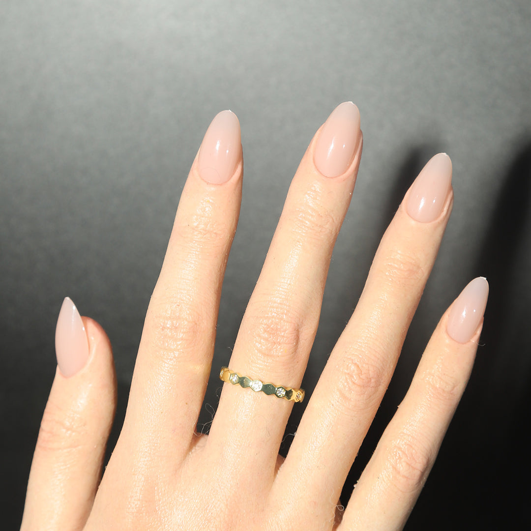 Elegant Long Press-On Nail Extensions Kalsten