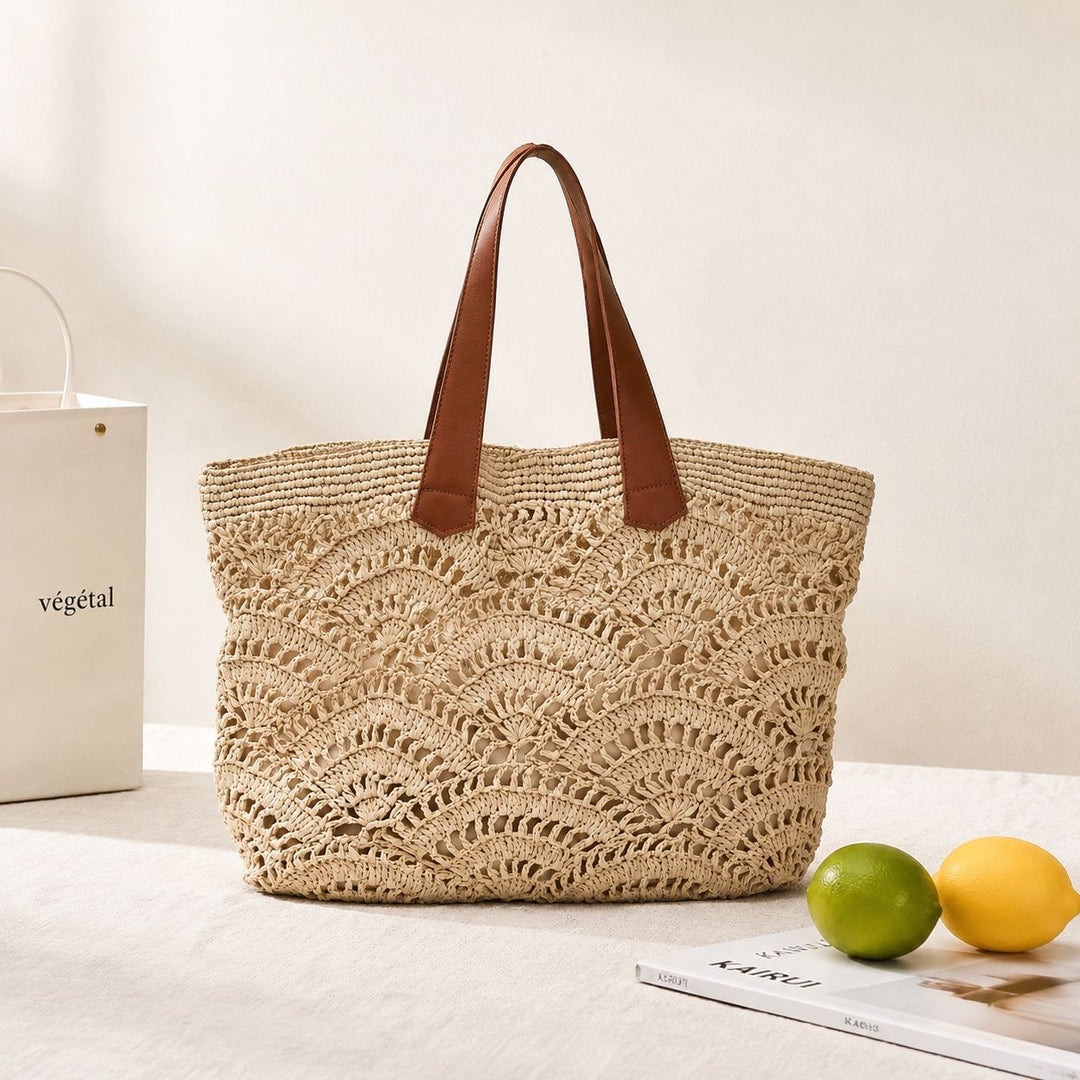 Generous Macrame Beach Bag Kalsten
