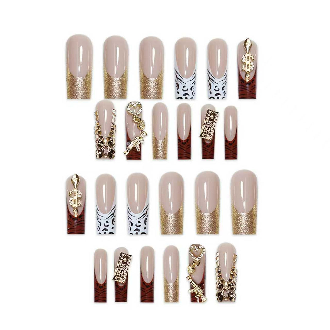 Luxury 3D Art Nail Extensions Kalsten