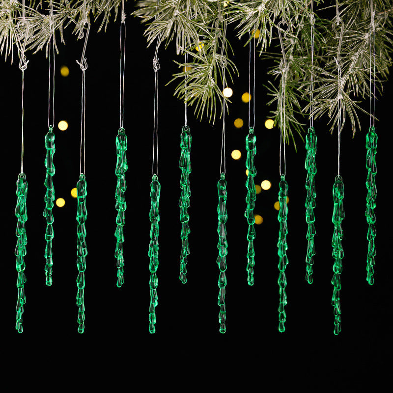 Decorative Christmas lights string with icicle design Kalsten