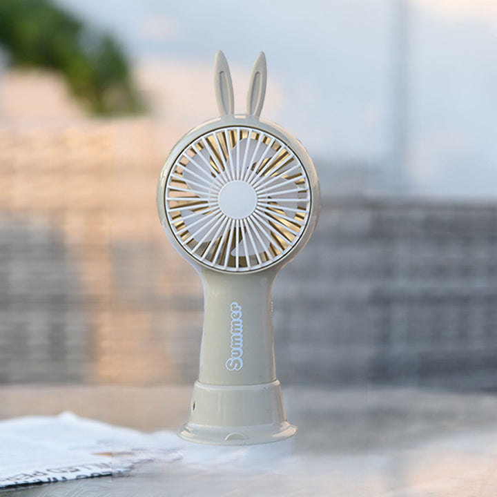 Portable Deer-Themed Handheld Cooling Fan Kalsten