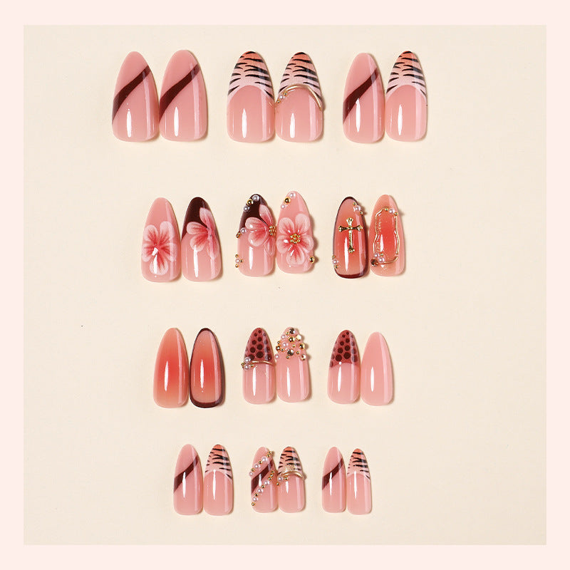 Floral Articulate Press-On Nail Set Kalsten