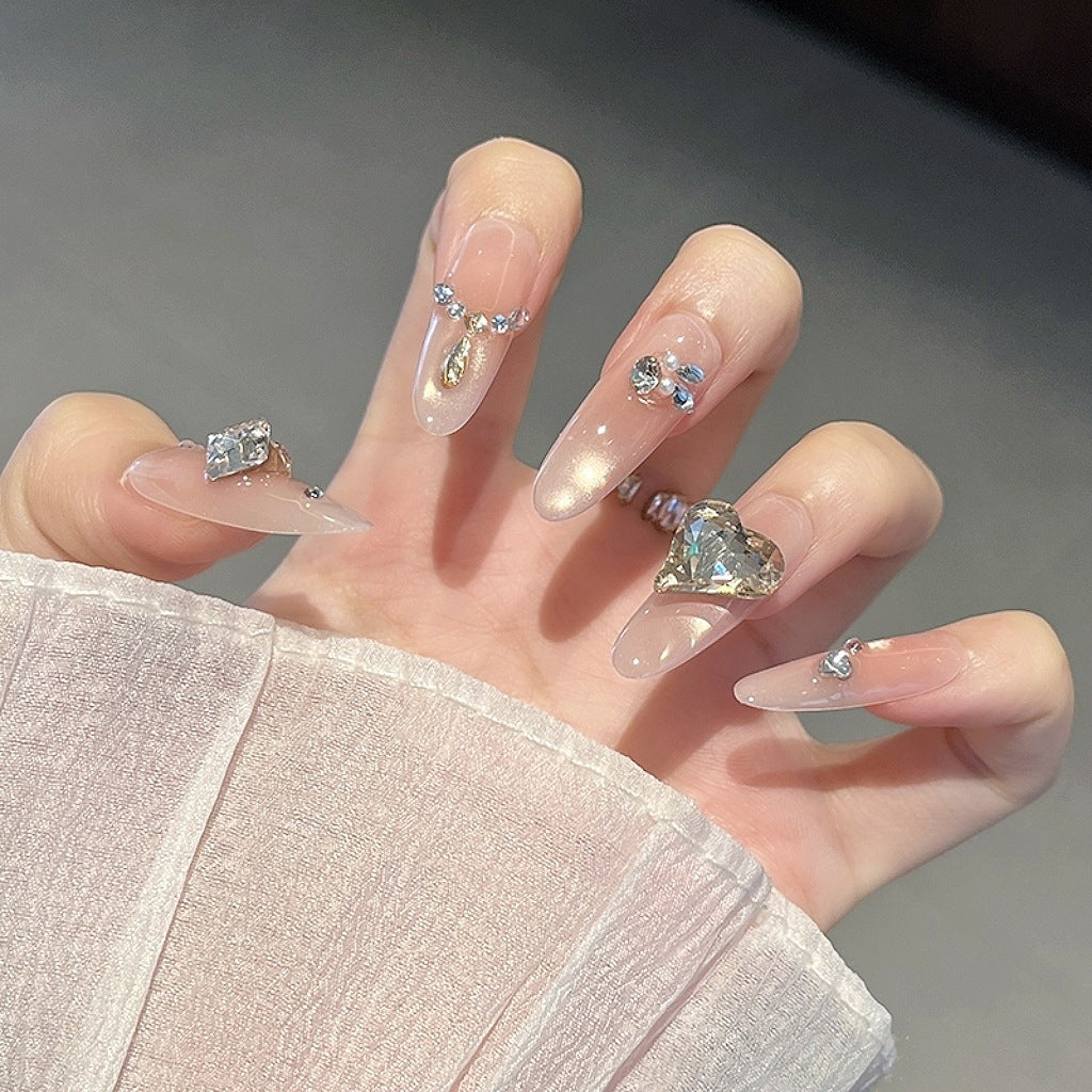 Elegant Decorative Press-On Nail Art Kalsten