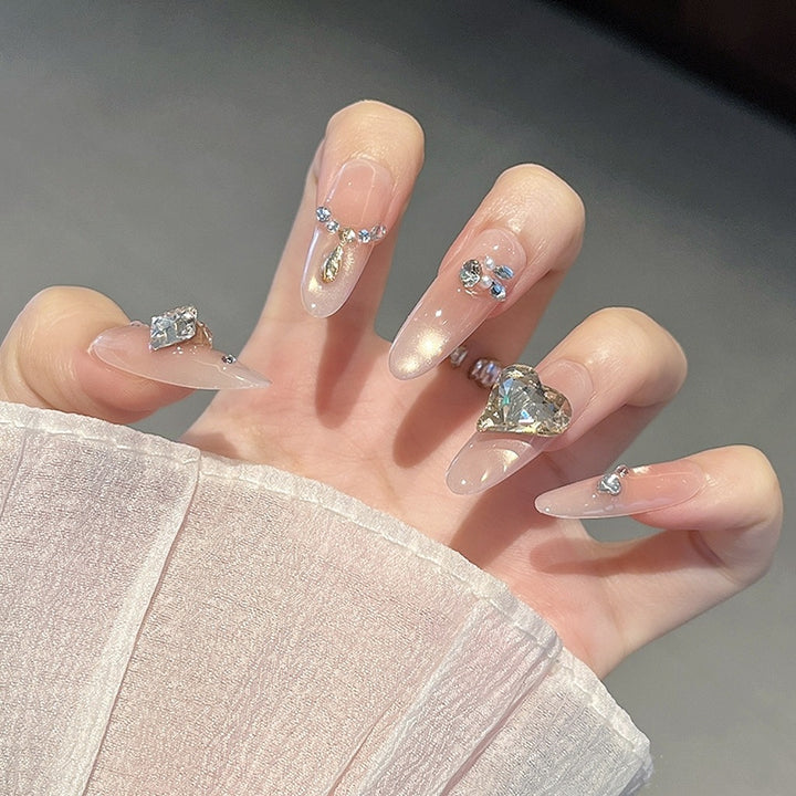 Elegant Decorative Press-On Nail Art Kalsten