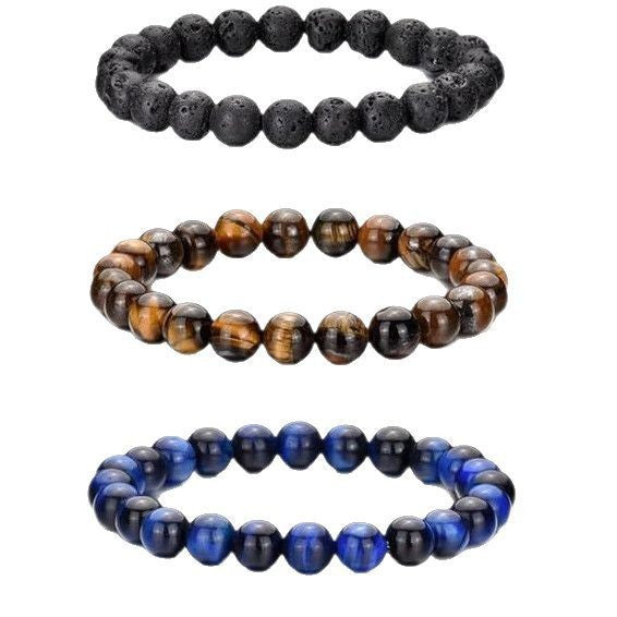 Natural Stone Beaded Bracelet Set Kalsten