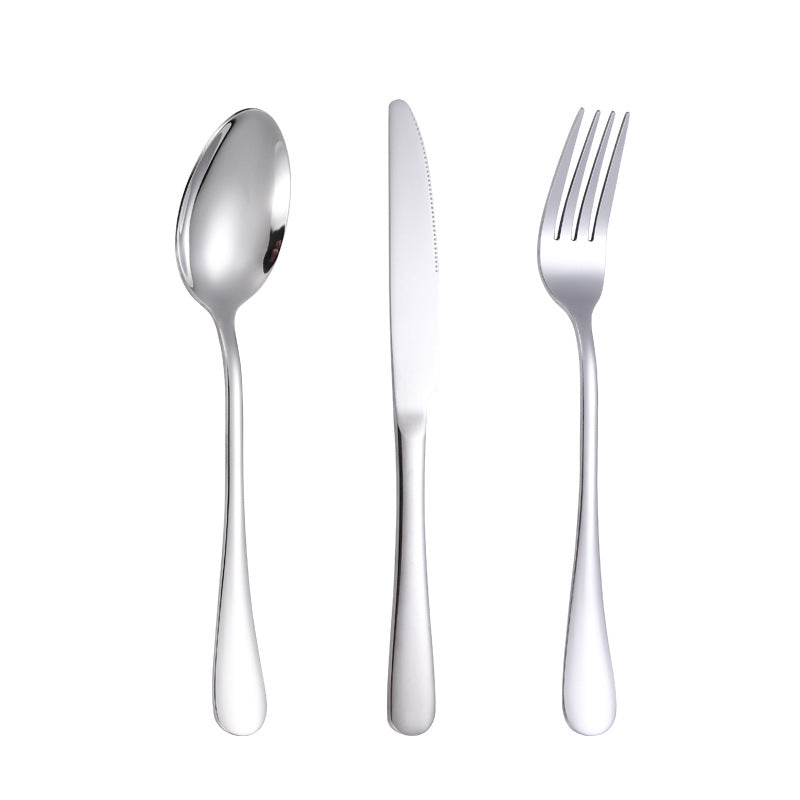Elegant stainless steel cutlery set with ergonomic handle Kalsten