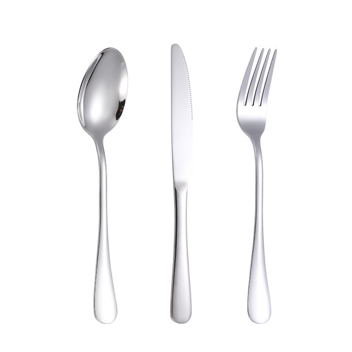 Elegant stainless steel cutlery set with ergonomic handle Kalsten