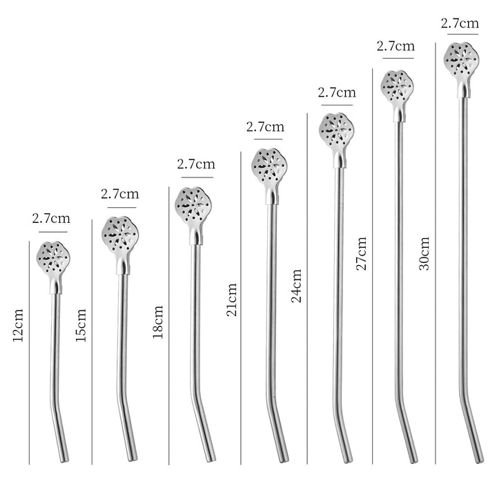 Stylish teaspoons with practical drainage holes Kalsten