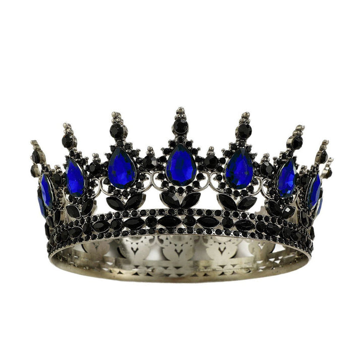 Ladies Luxurious Festive Crown with Shining Gemstones Kalsten