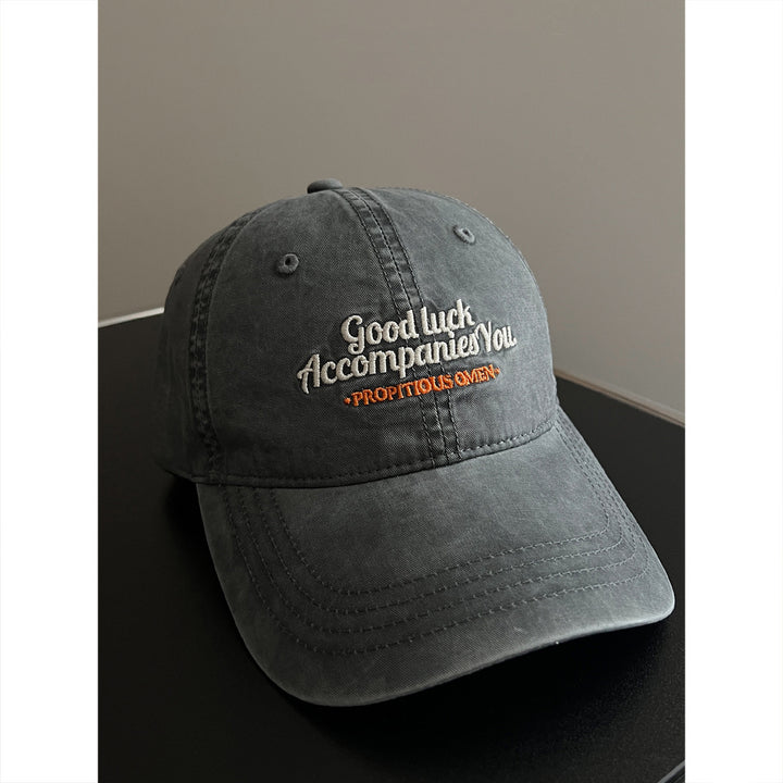 Embroidered Vintage Cap
