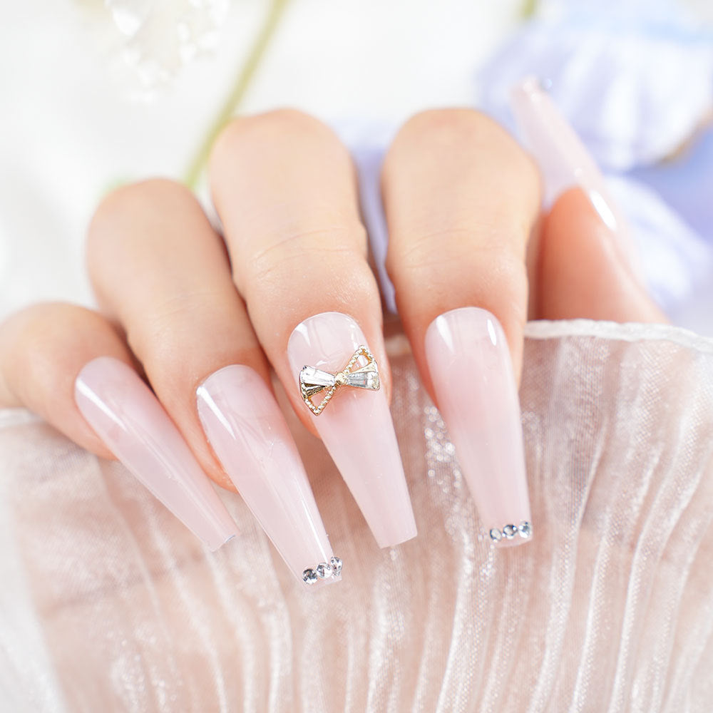 Premium Glamorous Press-On Nail Extension Set Kalsten
