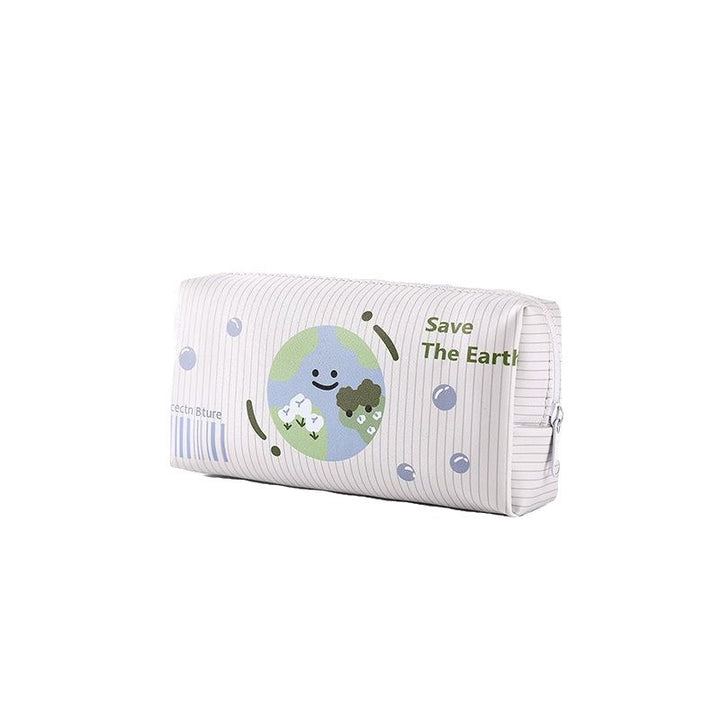 Eco-Friendly Earth-Themed Pencil Case