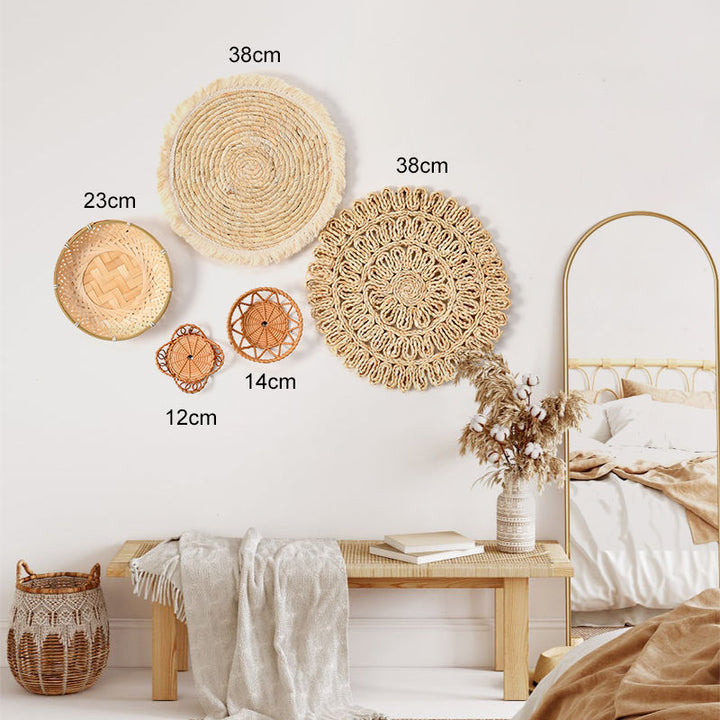Elegant Wall Decoration Made of Natural Materials Kalsten
