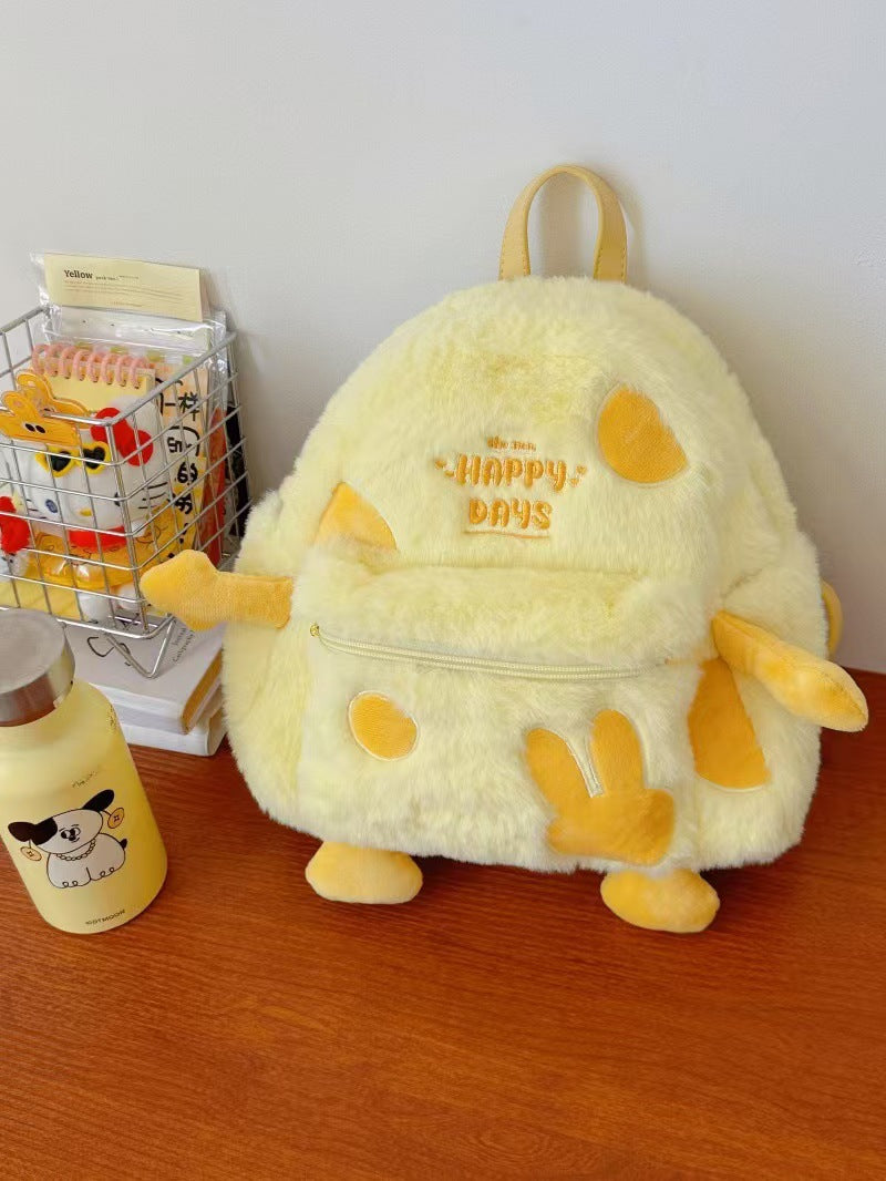 Plush backpack with funny animal design Kalsten