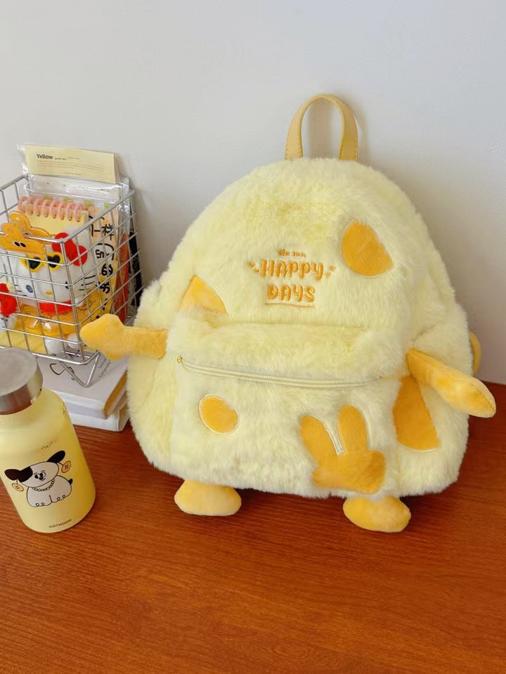 Plush backpack with funny animal design Kalsten