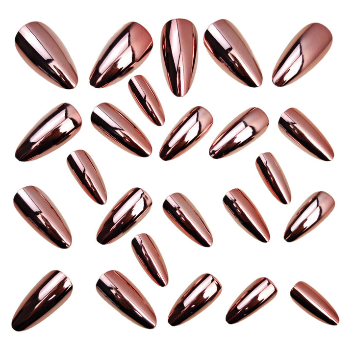 Artificial Nails in Shiny Stiletto Design Kalsten
