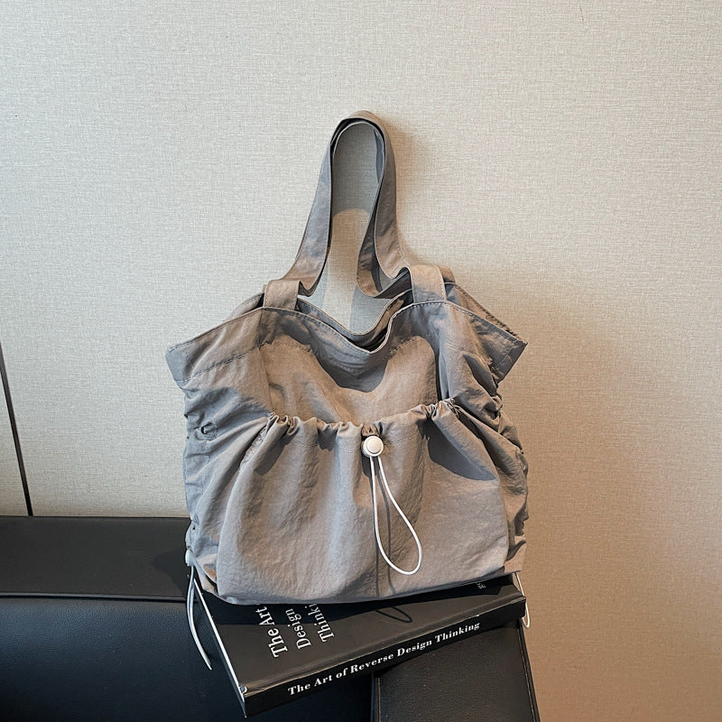 Casual Multi-Pocket Tote Bag