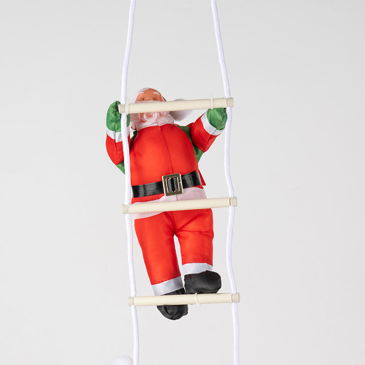 Decorative Santa Claus figure with movable arms