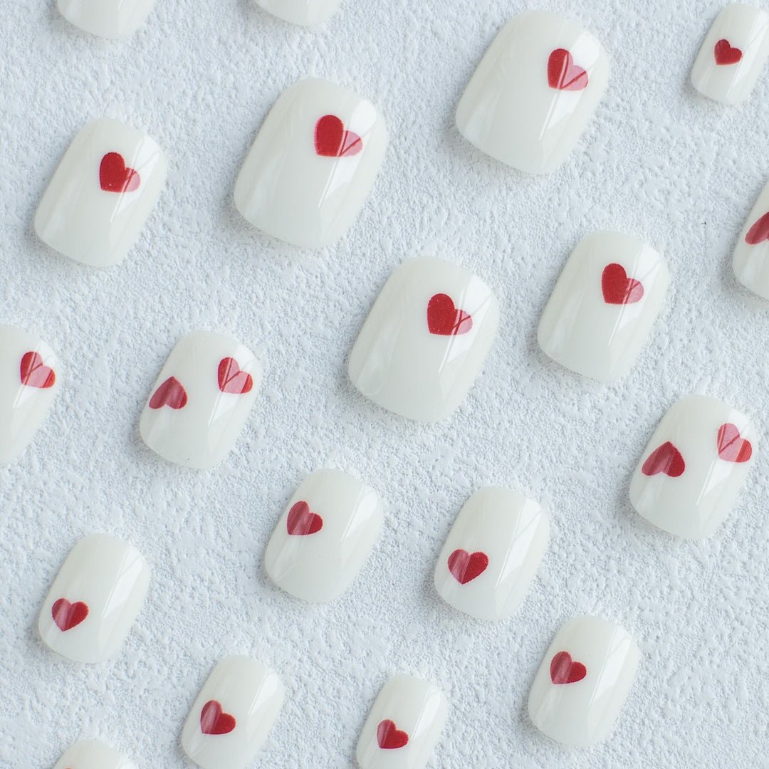 Artistic Heart Design Nail Art Kit