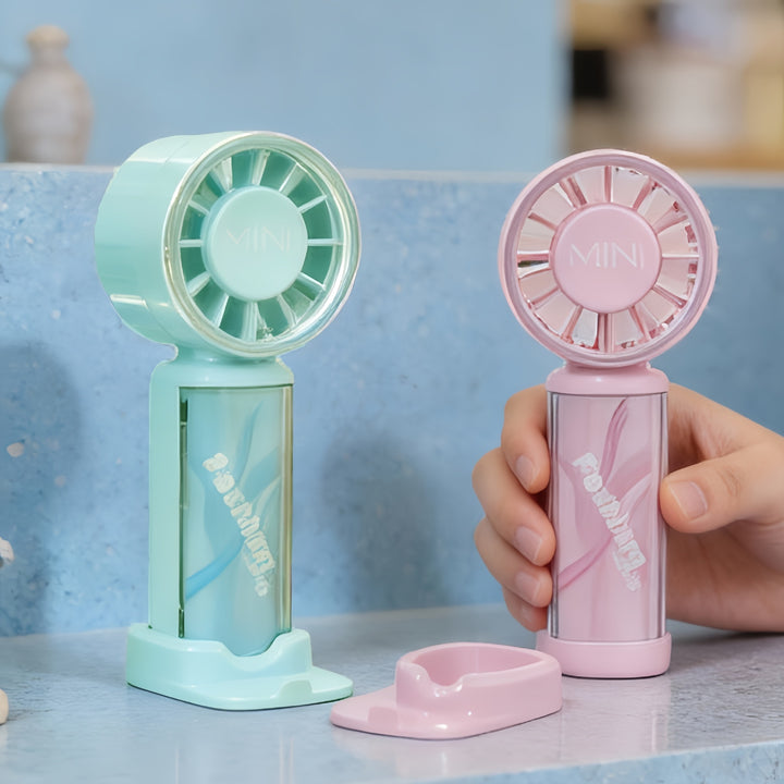 Portable hand fan with LED display Kalsten