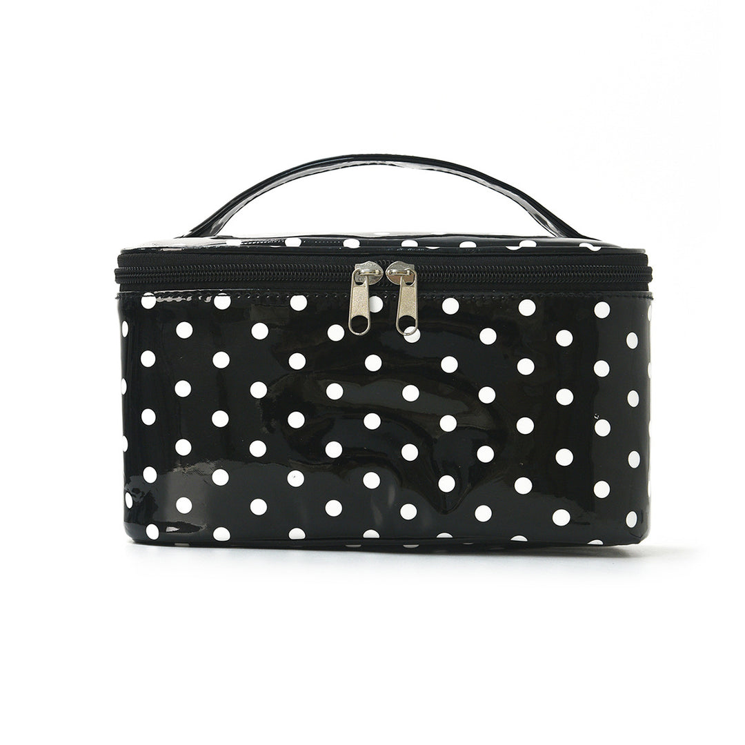 Cosmetic organizer with carry handle and water-repellent coating Kalsten
