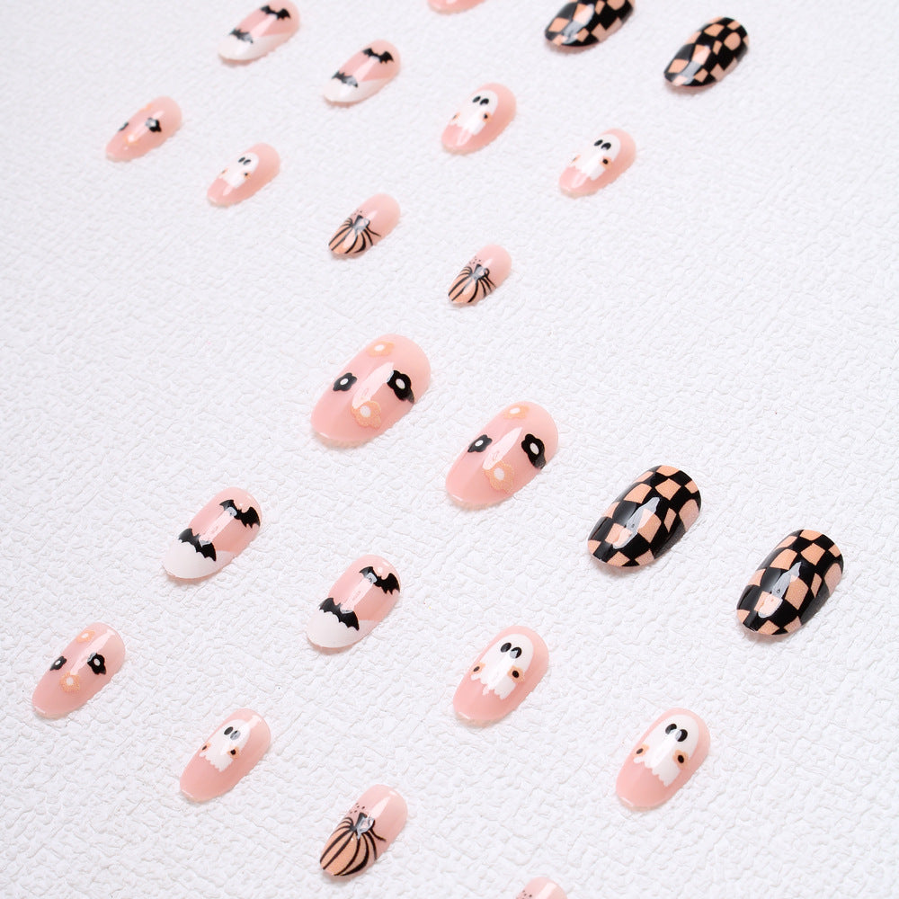 Halloween-Themed Press-On Nail Art Kalsten 1787370325