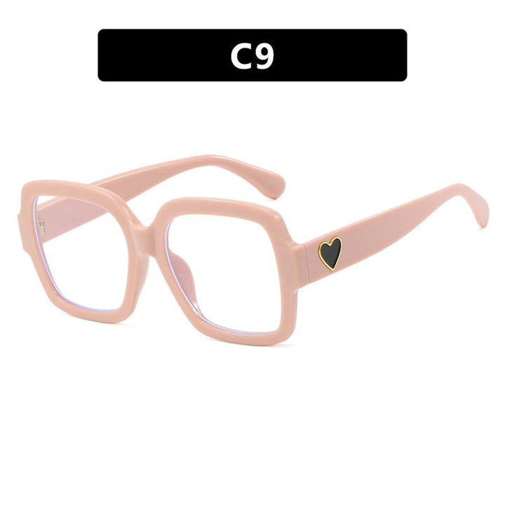Women's square sunglasses with playful heart detail Kalsten