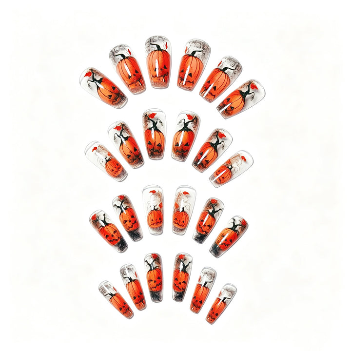 Artifical nails with Creative Halloween design Kalsten