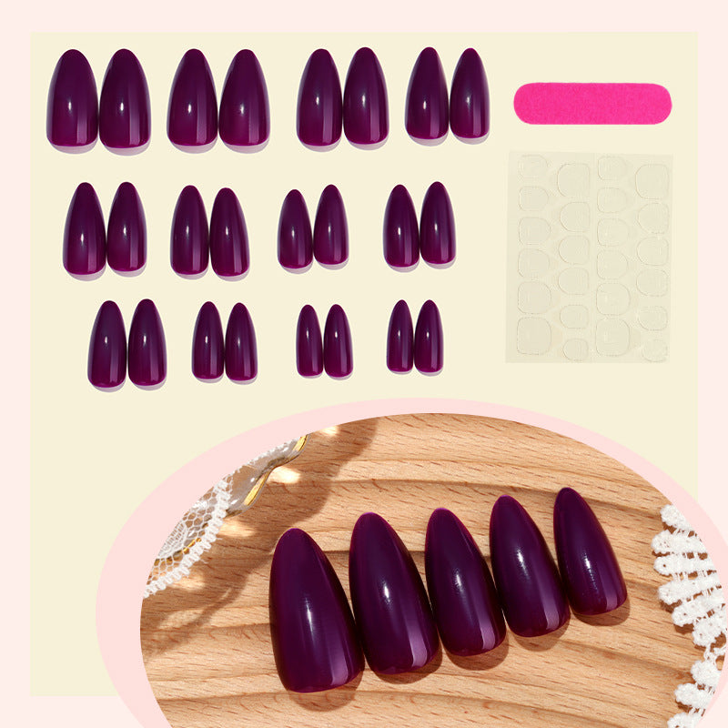 Glossy Stiletto Press-On Nail Tips Set Kalsten