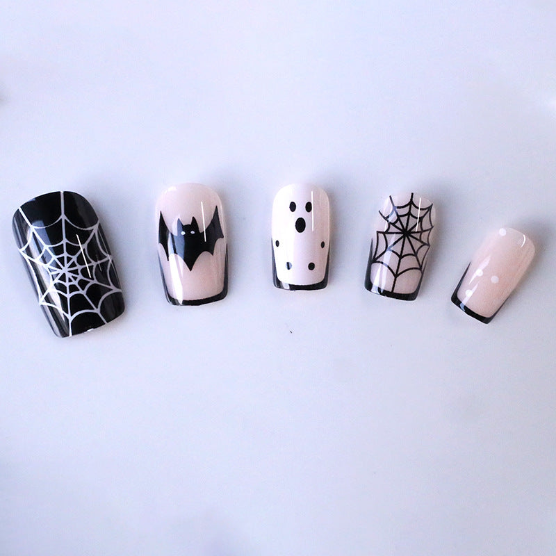 Halloween-Inspired Artistic Nail Art Kalsten