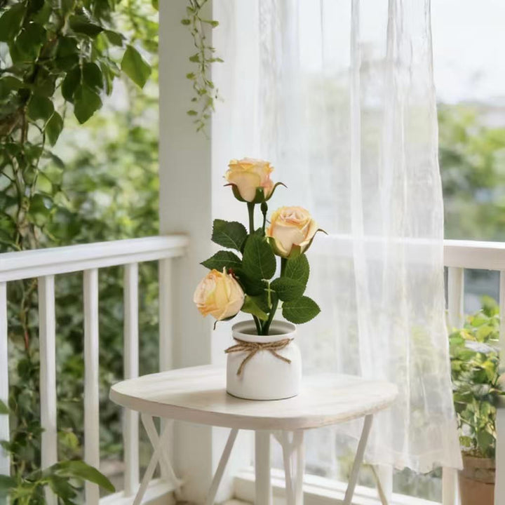 Lifelike Decorative Floral Arrangement