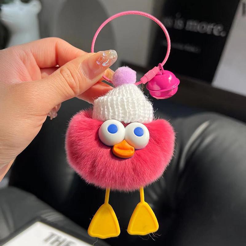 Cute Plush Duck Keychain Accessory Kalsten
