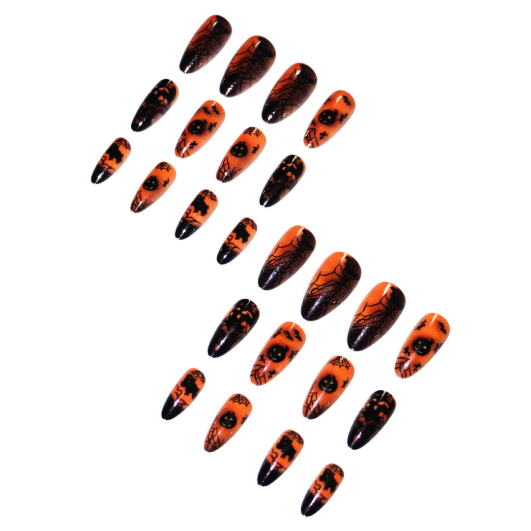 Halloween-Themed Decorative Press-On Nail Art Kalsten