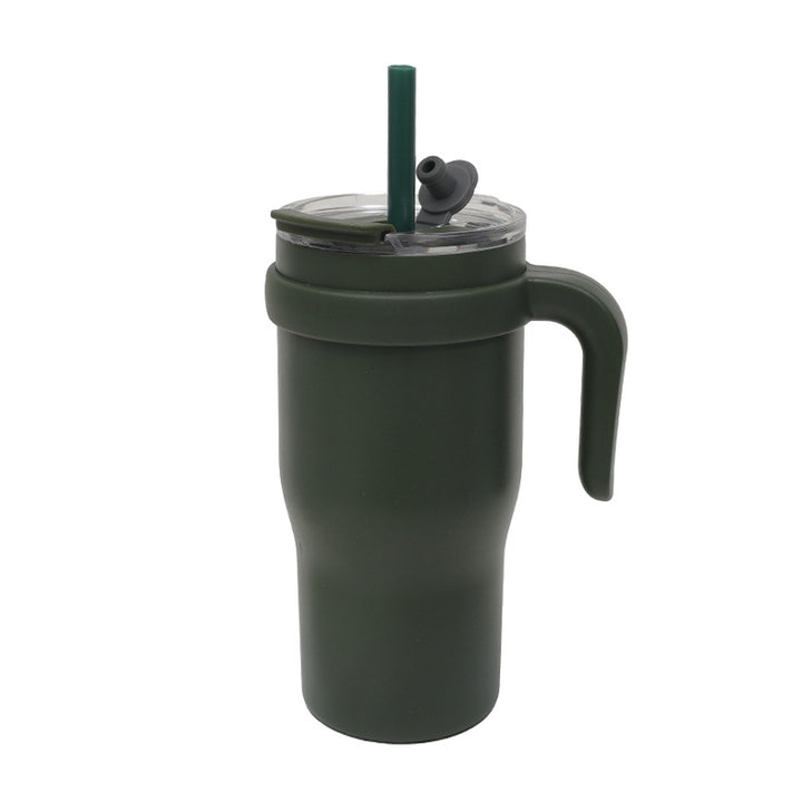 Unisex drinking cup with straw Kalsten