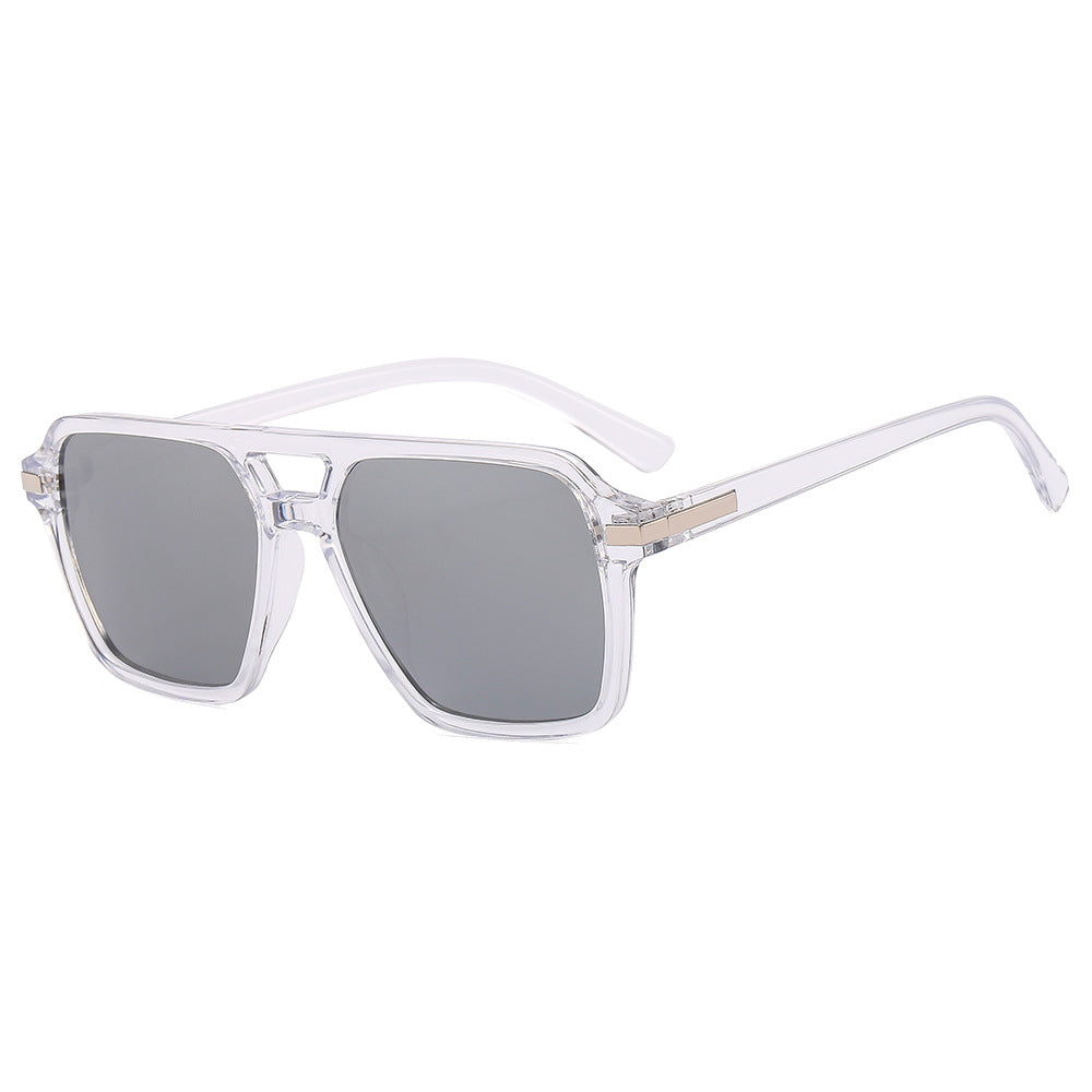 Women's fashionable square sunglasses with elegant metal finish Kalsten