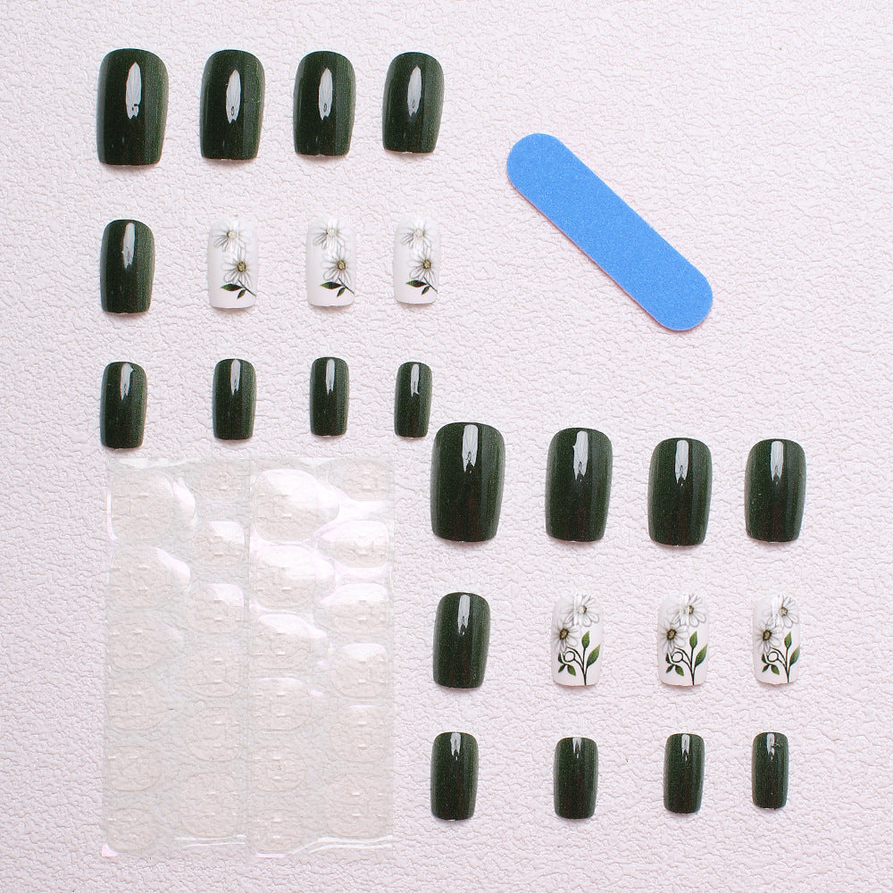 Floral Art Press-On Nails Kalsten