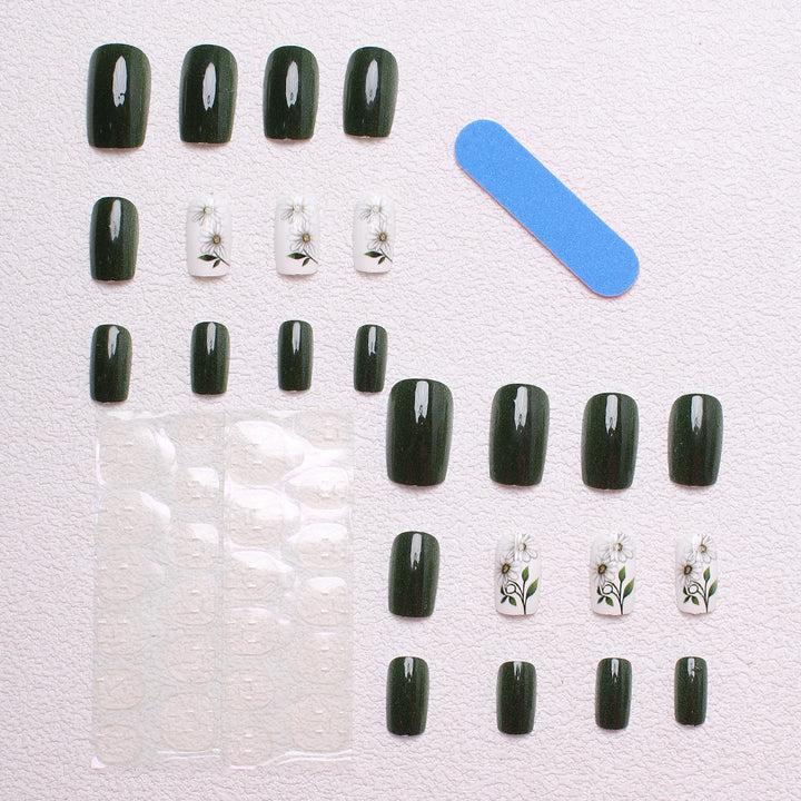 Floral Art Press-On Nails Kalsten