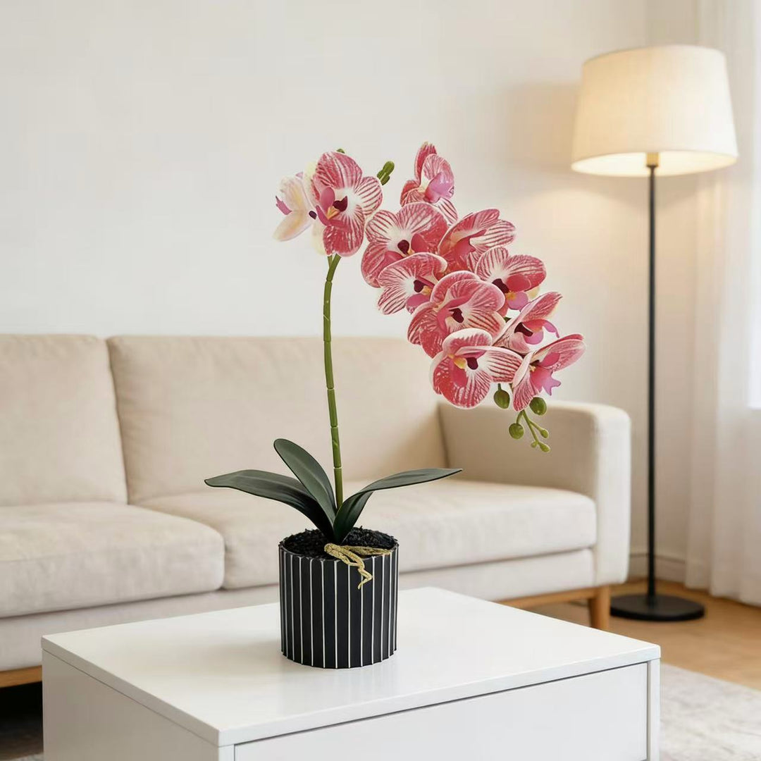 Realistic Faux Orchid Arrangement  1790480718
