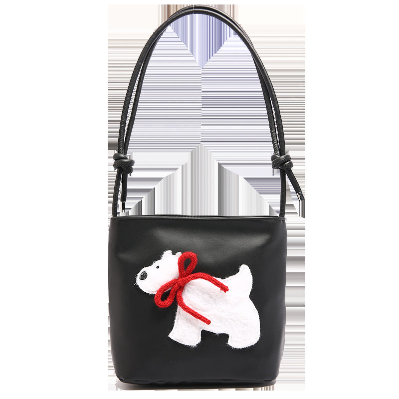 WoCute Teddy Bear Patch Handbag Kalsten
