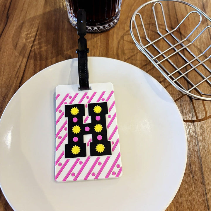 Playful Alphabet Luggage Tag Kalsten