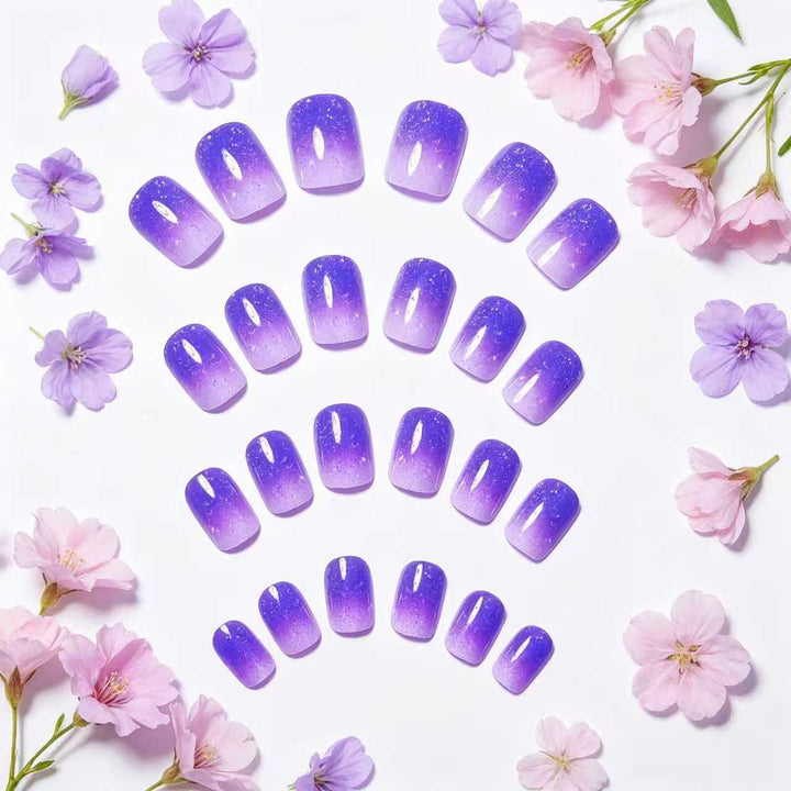 Artificial nails with glamorous ombré effect Kalsten